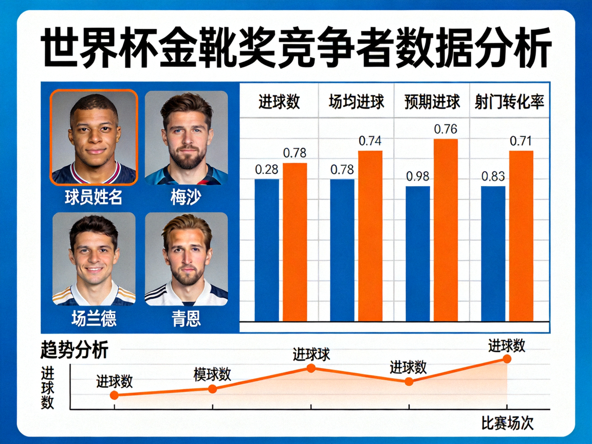 世界杯金靴奖竞争者数据分析